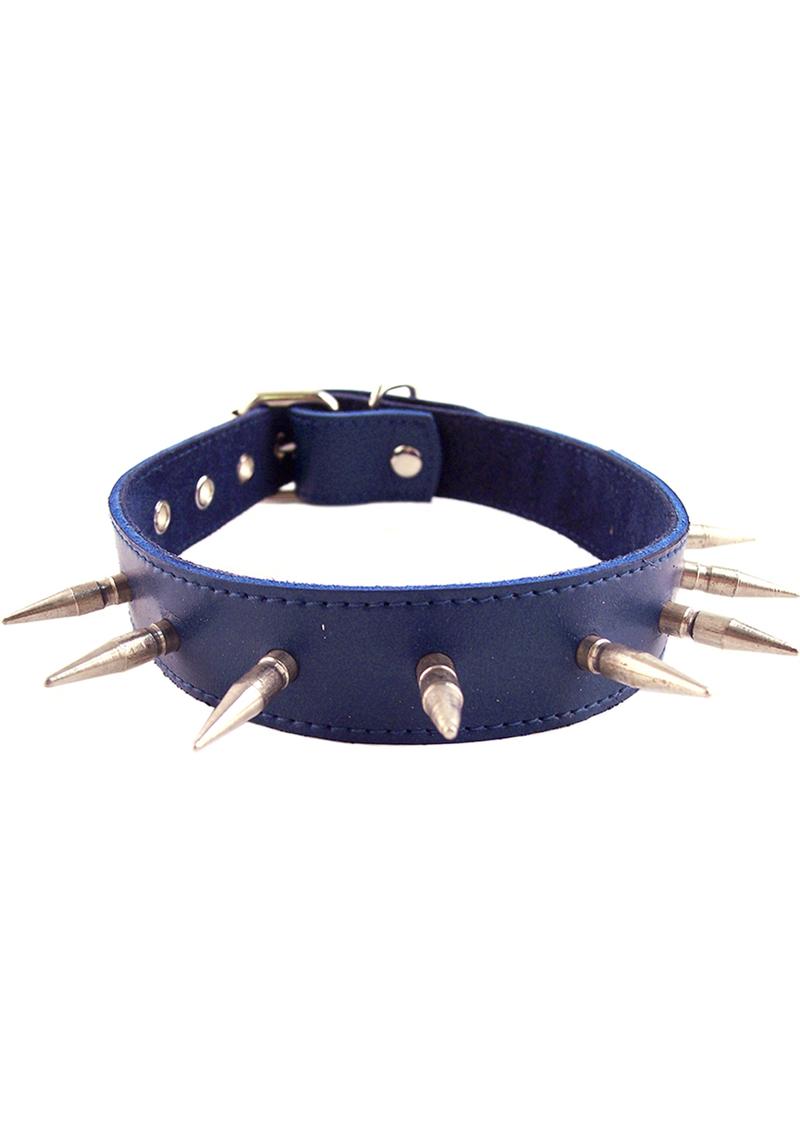 Rouge Spiked Collar Blue