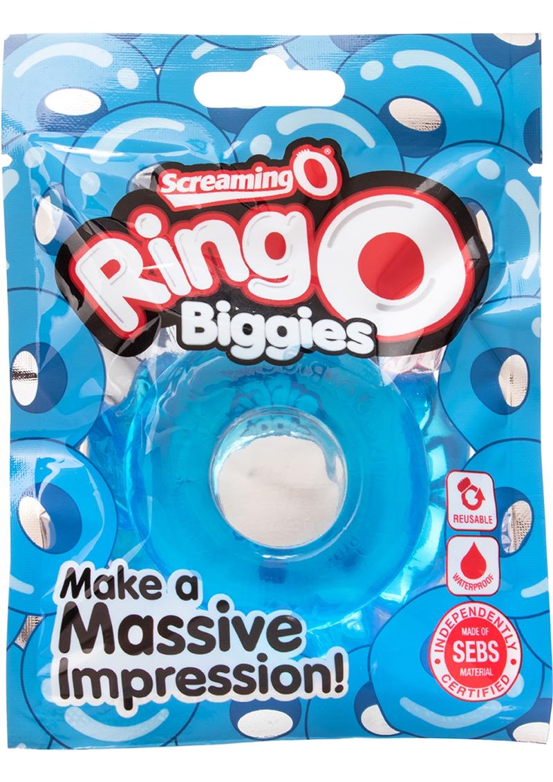 Screaming O RingO Pro x3 Silicone Penis Ring, Blue 