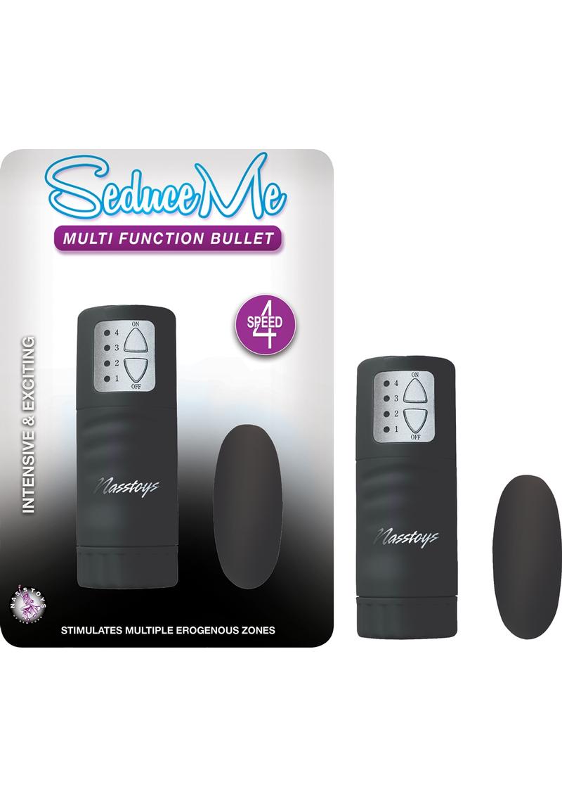 Seduce Me Multi Function Bullet Wired Remote Control Black