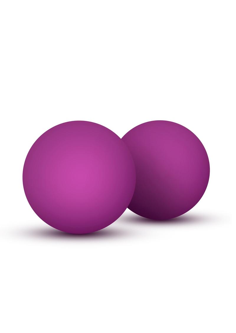 Luxe Double O Kegel Balls Pink Weighted .8 Ounce