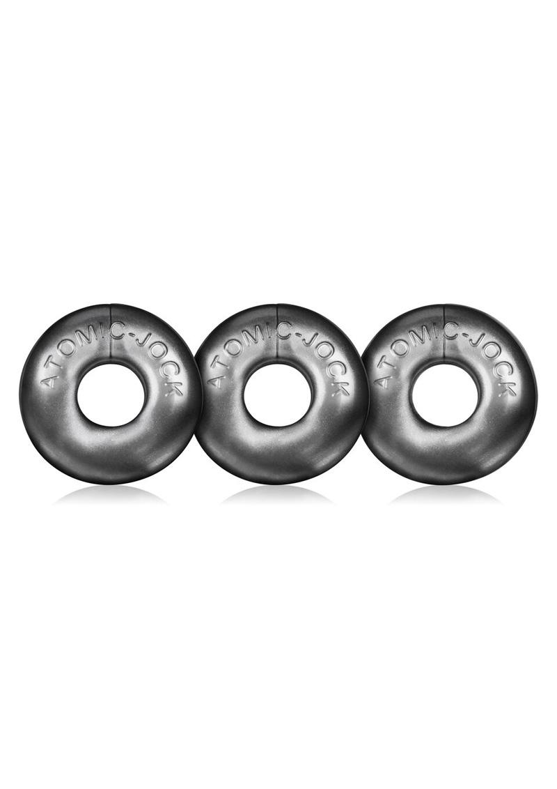 Oxballs Ringer Cockrings Steel 3 Each Per Pack