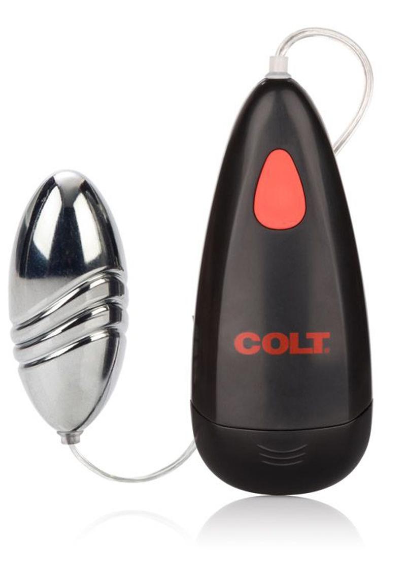 Colt Turbo Bullet Wired Remote Control Waterproof Silver