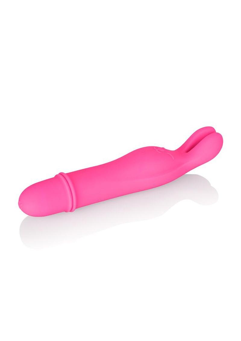 Shane`s World Bedtime Bunny Silicone Vibrator Waterproof Pink 4.25 Inch