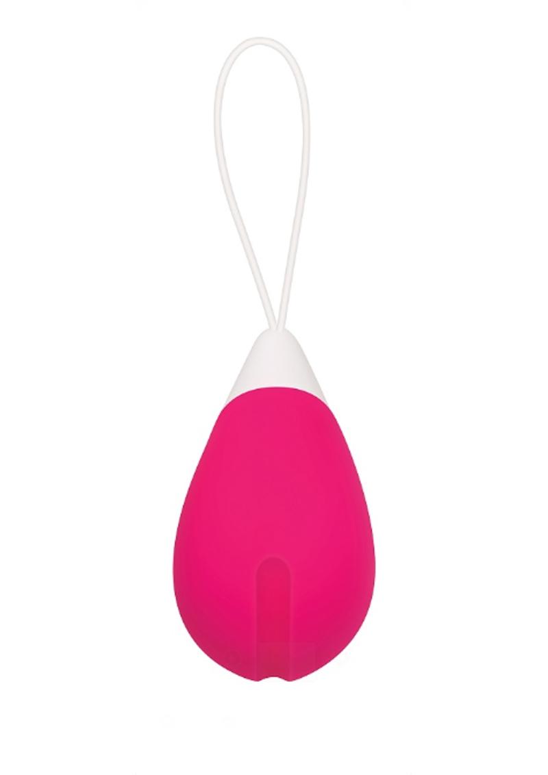 Evolve Remote Control Egg Silicone Waterproof Pink