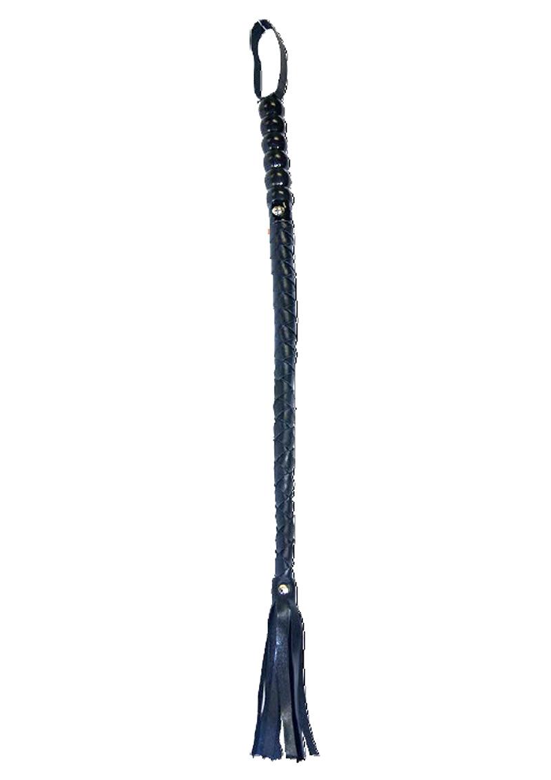 Sex And Mischief Shadow Whip Black 30 Inch