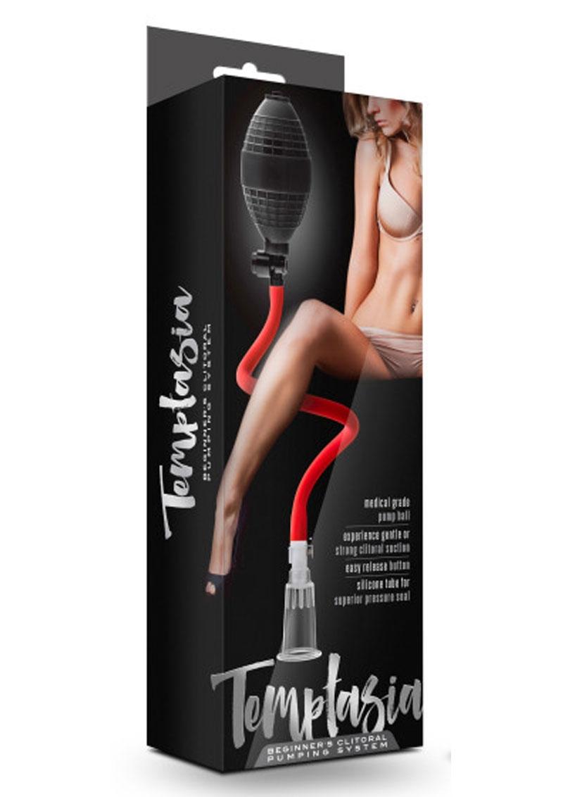 Temptasia Beginners Clitoral Pump System Black And Red