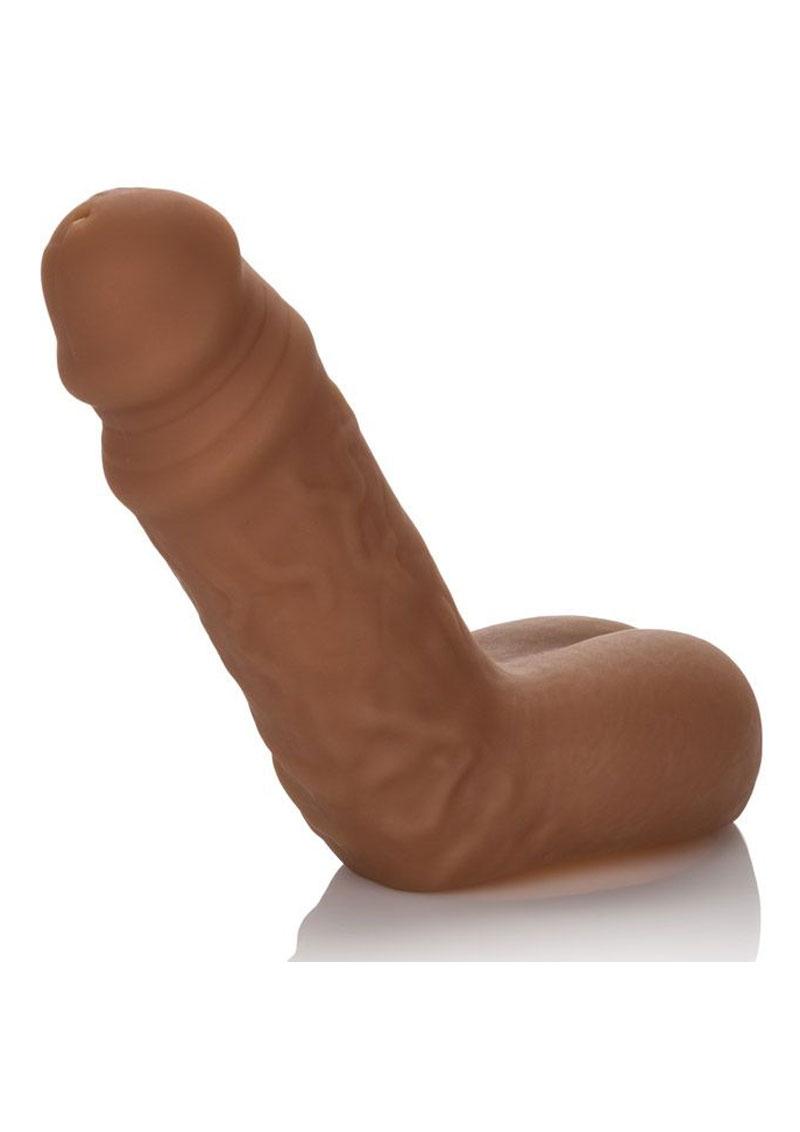 Calexotics Packer Gear Silicone Hollow STP Extension Brown