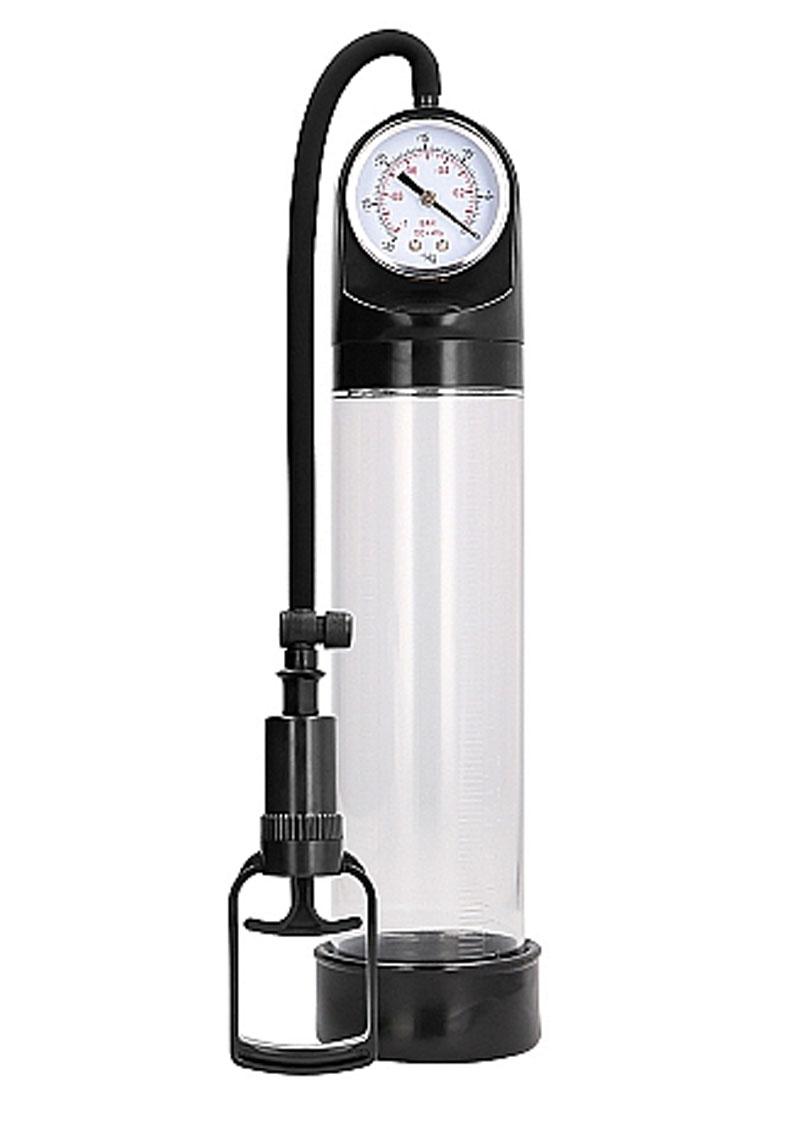 Pumped By Shots Comfort Pump With Advanced PSI Gauge Clear