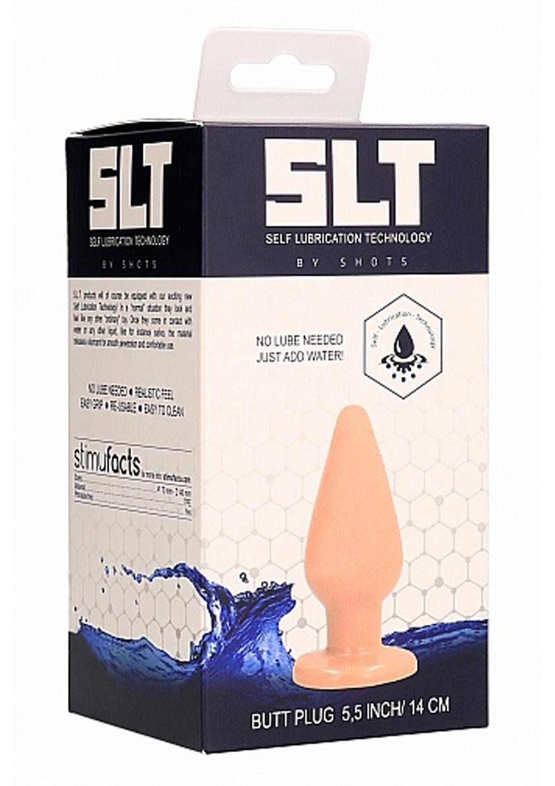 Self Lubrication Technology Butt Plug Flesh 5.5 Inch