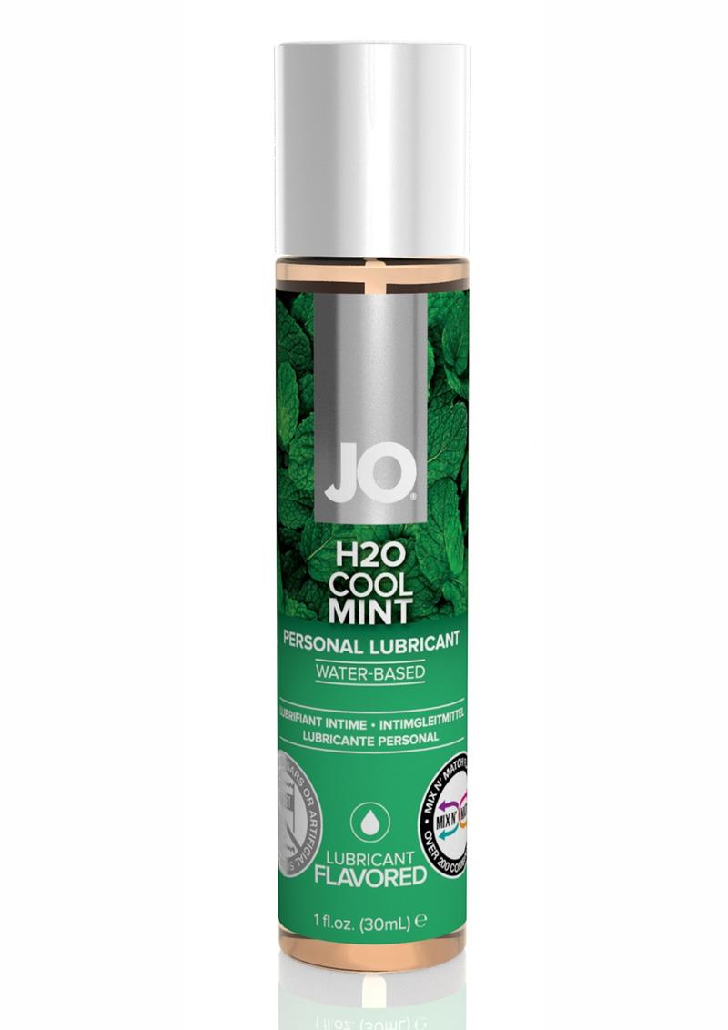 Jo H2O Water Based Flavored Lubricant Cool Mint 1 Ounce