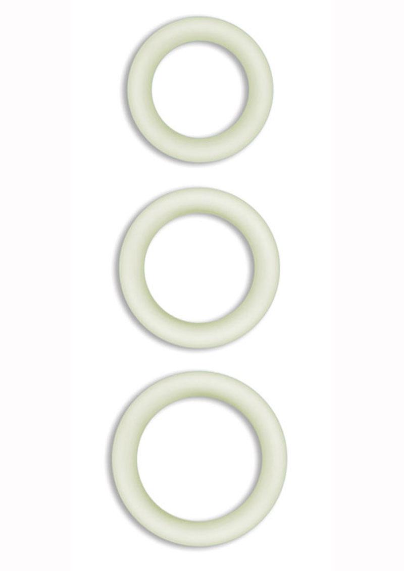 Firefly Halo Large Silicone Cock Ring Clear