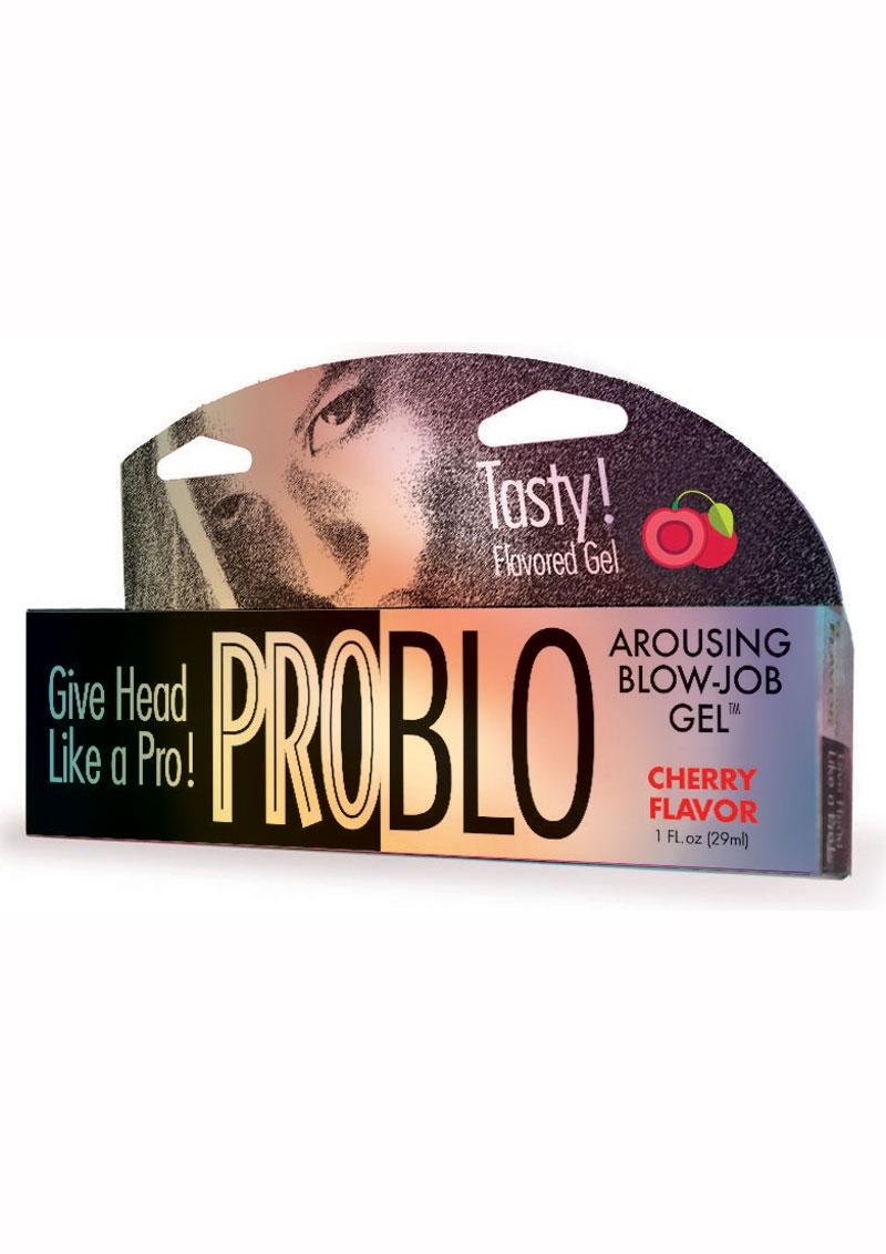 ProBlo Arousing Blow-Job Gel Cherry Flavor 1 Ounce Tube