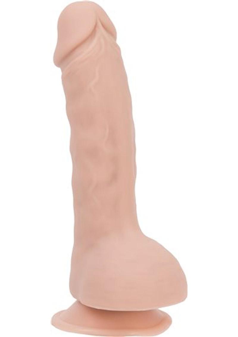 Addiction Toy Collection Brad Silicone Realistic Dildo With Balls Flesh 7.5 Inch