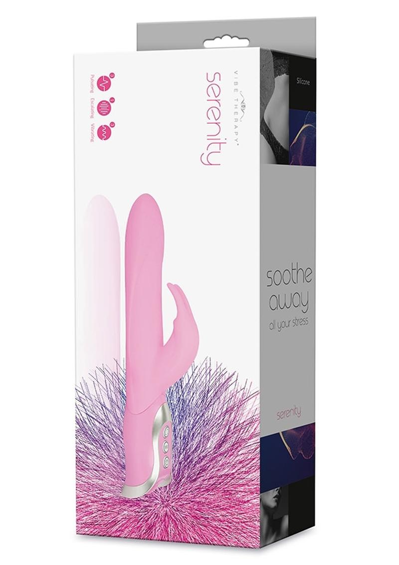 Vibe Therapy Serenity Silicone Vibrator Waterproof Pink