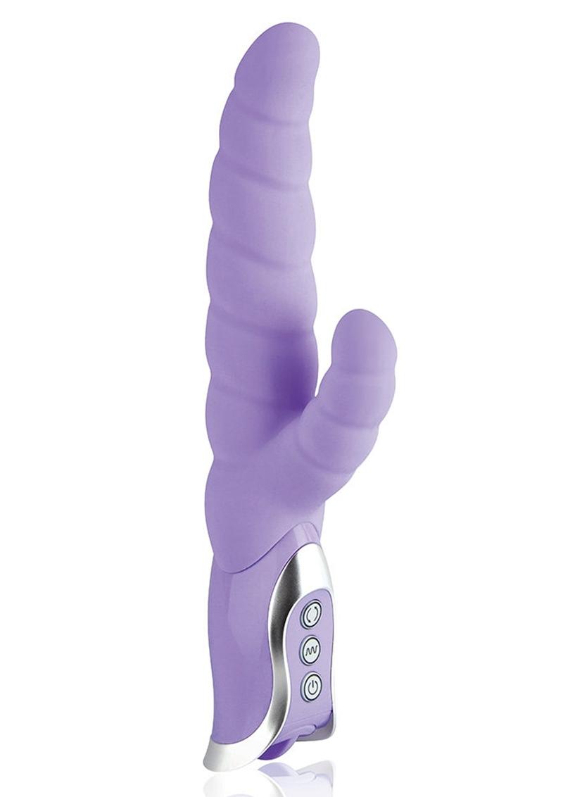 Vibe Therapy Regal Silicone Vibrator Waterproof Purple