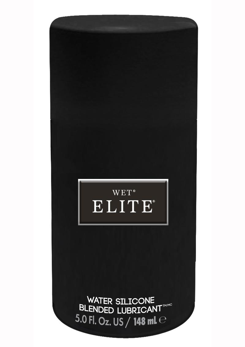 Wet Elite Black Water Silicone Blended Lubricant 5 Ounce