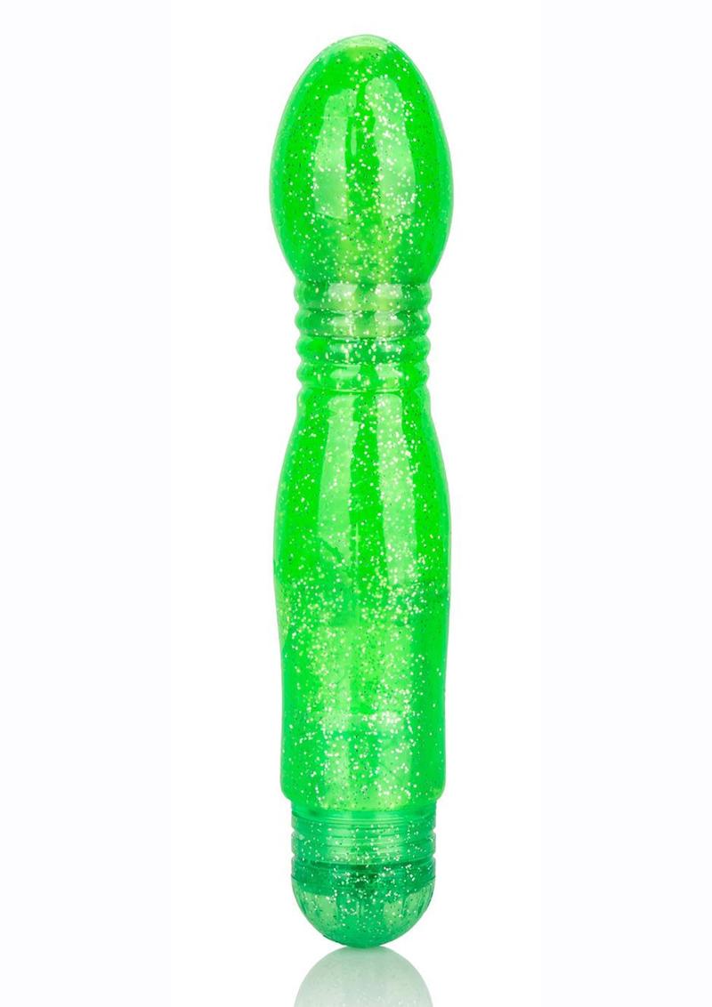 Sparkle Twinkle Teaser Vibrator Waterproof Green 5.5 Inches