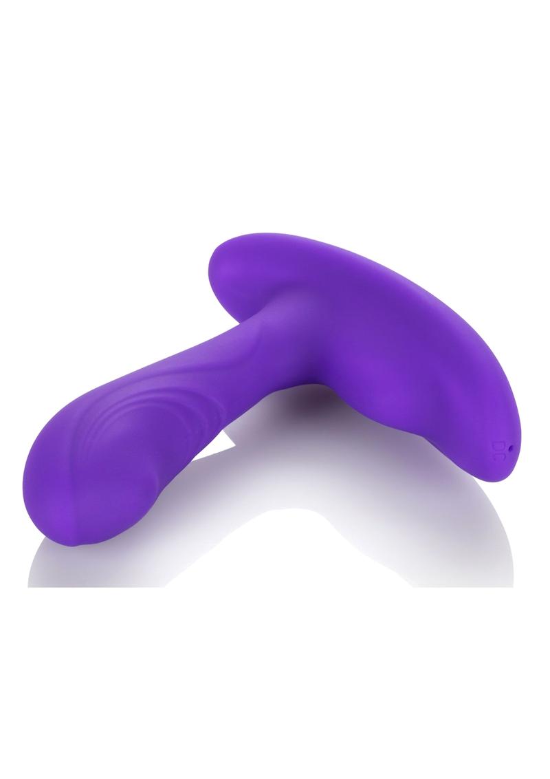 Silicone Remote Pinpoint Pleaser Silicone Rechargeable Waterproof Purple