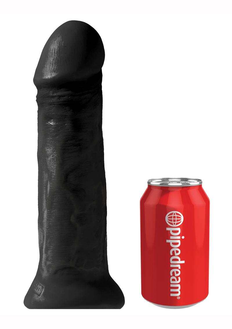 King Cock Realistic Dildo Black 11 Inch