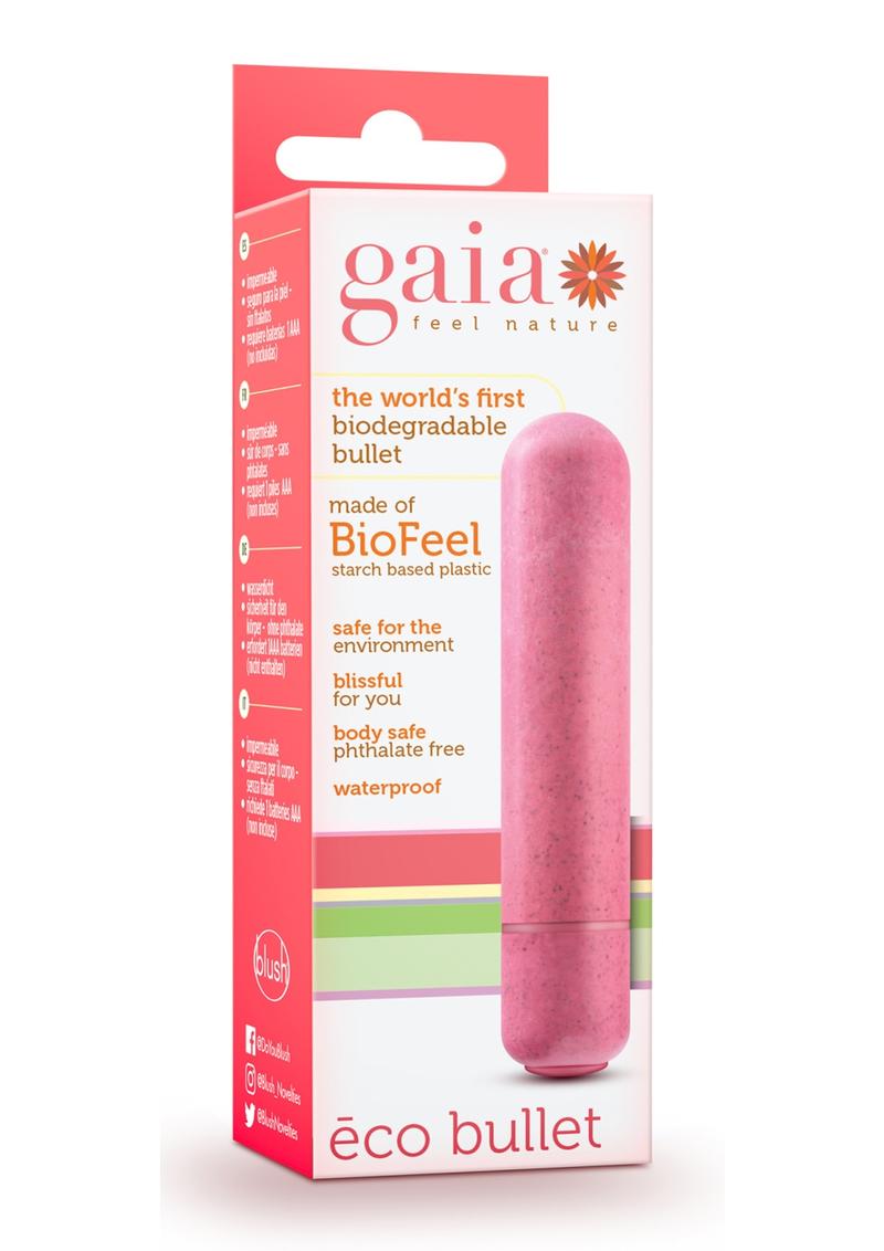 Gaia 1 Speed Eco Bullet Bioldegradable Waterproof Coral 3.5 Inch