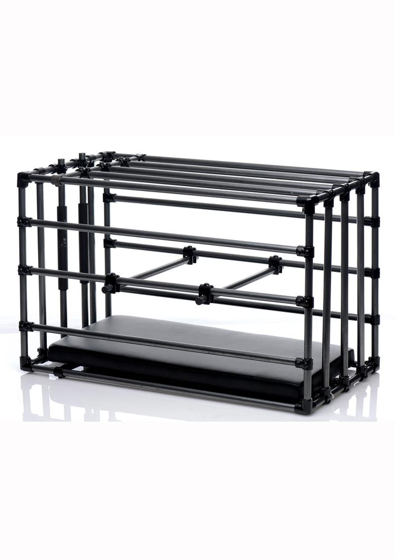 Ms Kennel Adjust Cage W/padded Board