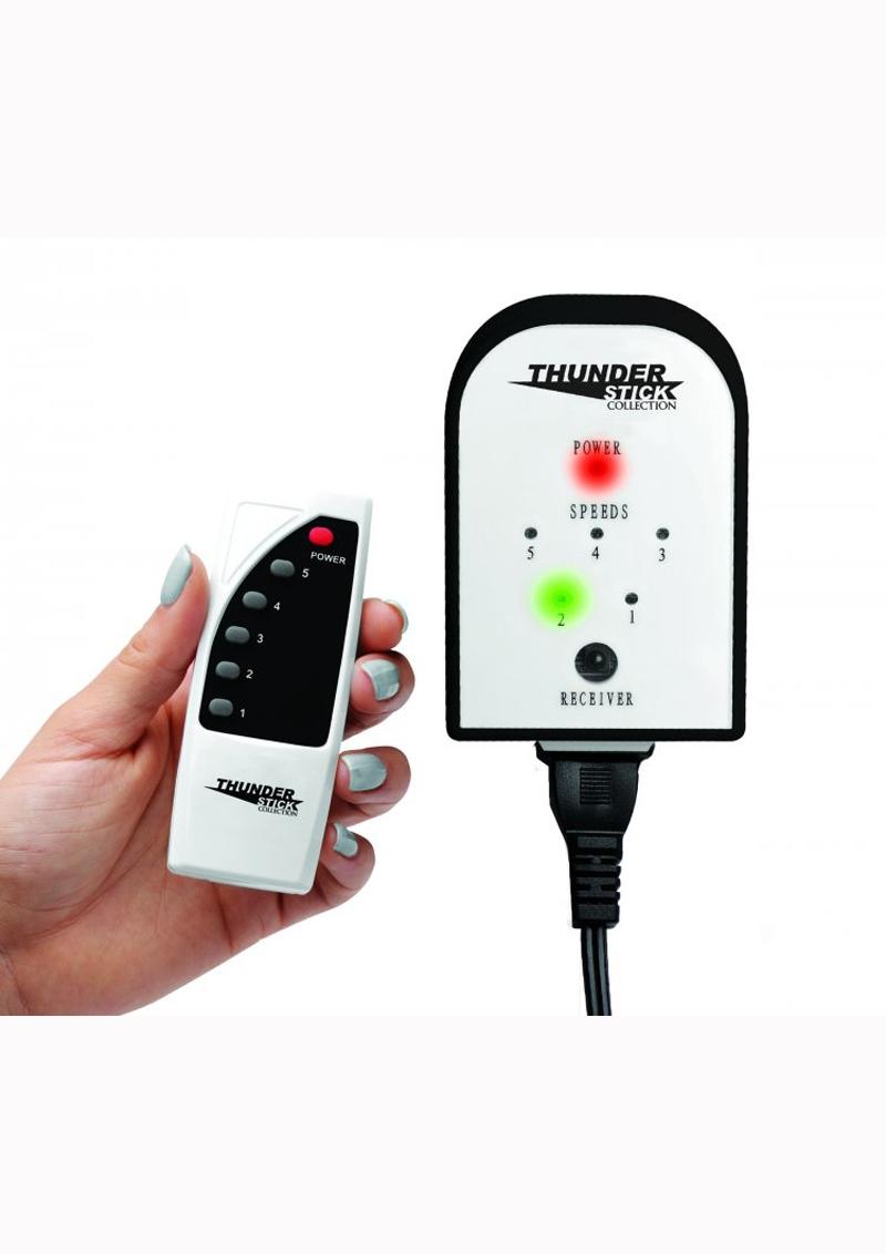 Master Series Thunder Touch Remote Control 5 Speed Controller White/Black