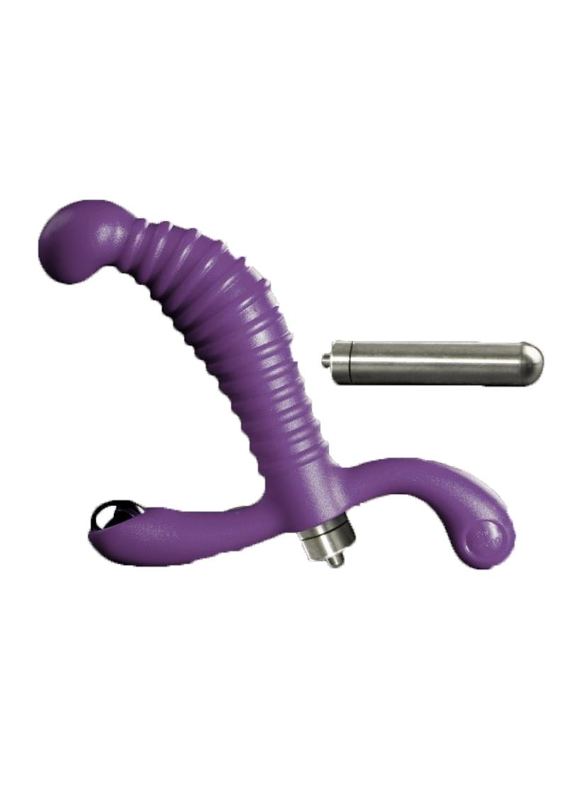 Vibro Vibrating Male G-Spot Massager Waterproof Purple