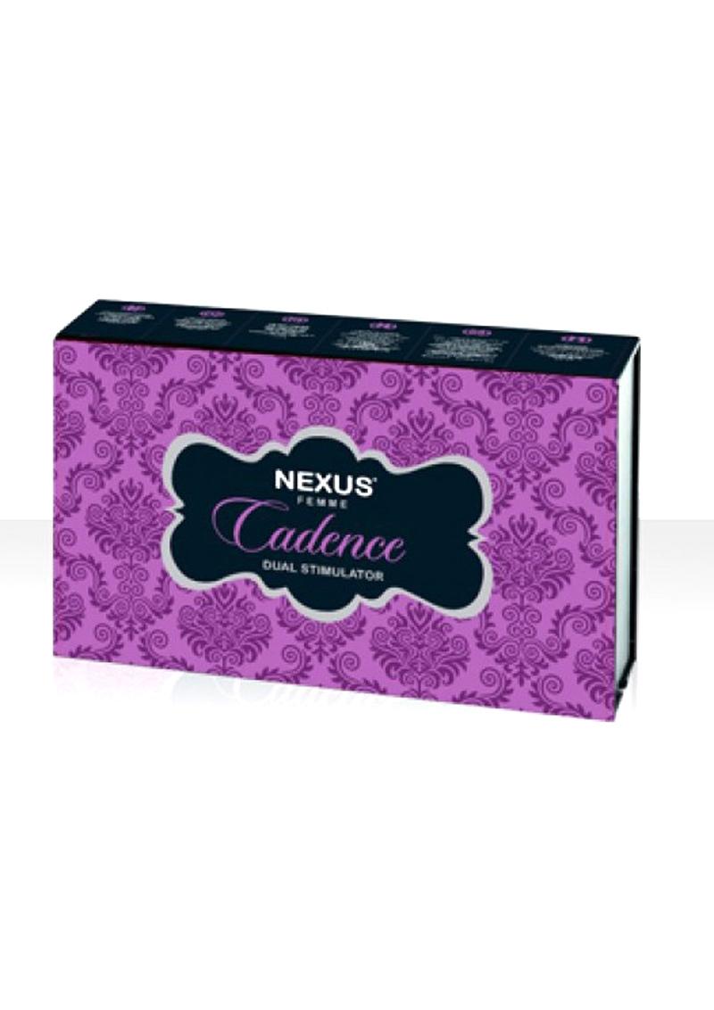 Nexus Femme Cadence Vibrator Silicone Rechargeable Waterproof Purple