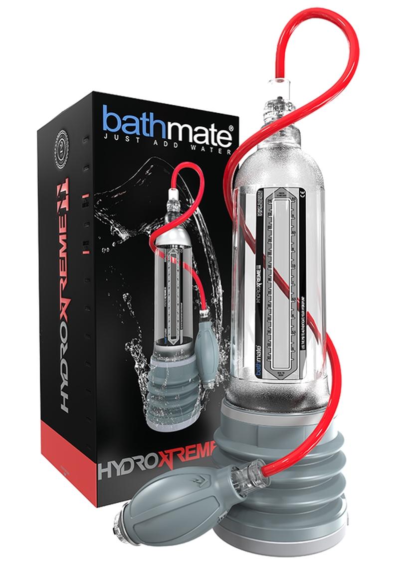 Bathmate Hydroxtreme11 Penis Pump Waterproof Clear