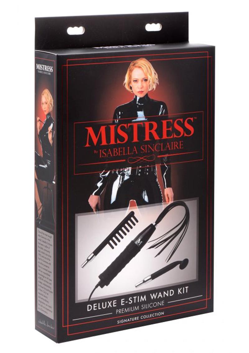 Mistress by Isabella Sinclaire Premium Silicone Deluxe E-Stim Wand Kit
