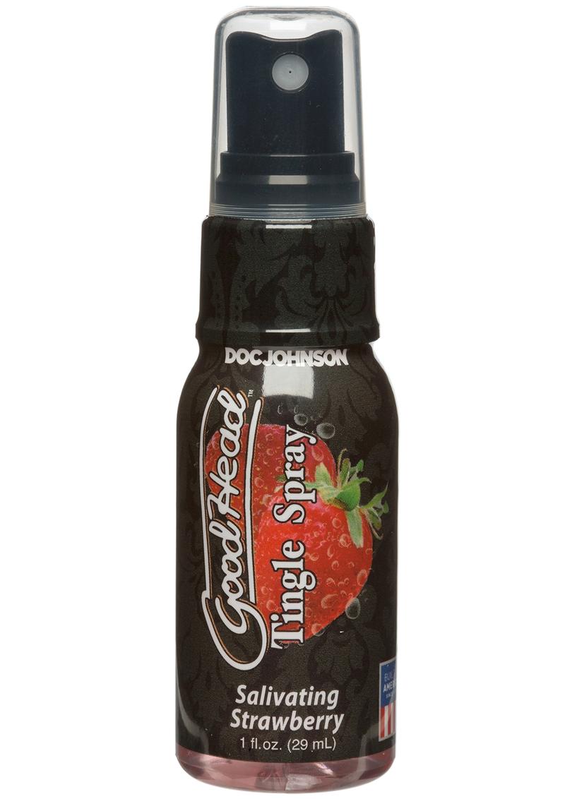 GoodHead Tingle Spray Salivating Strawberry 1 Ounce