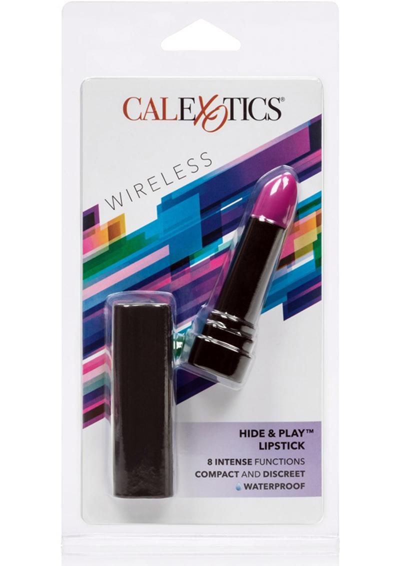 Hide and Play Lipstick Wireless Discreet Waterproof Vibe Purple 3.25 Inch