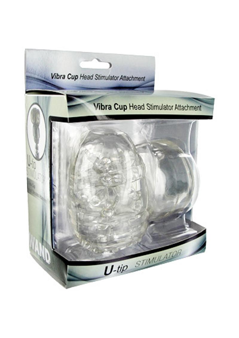 Wand Essentials Vibra Cup Wand Attachment Male Masturbator Massager Attachment