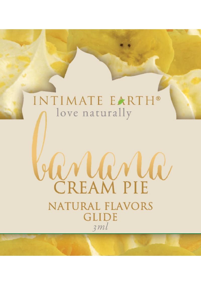 Intimate Earth Natural Flavors Glide Banana Cream Pie 3ml