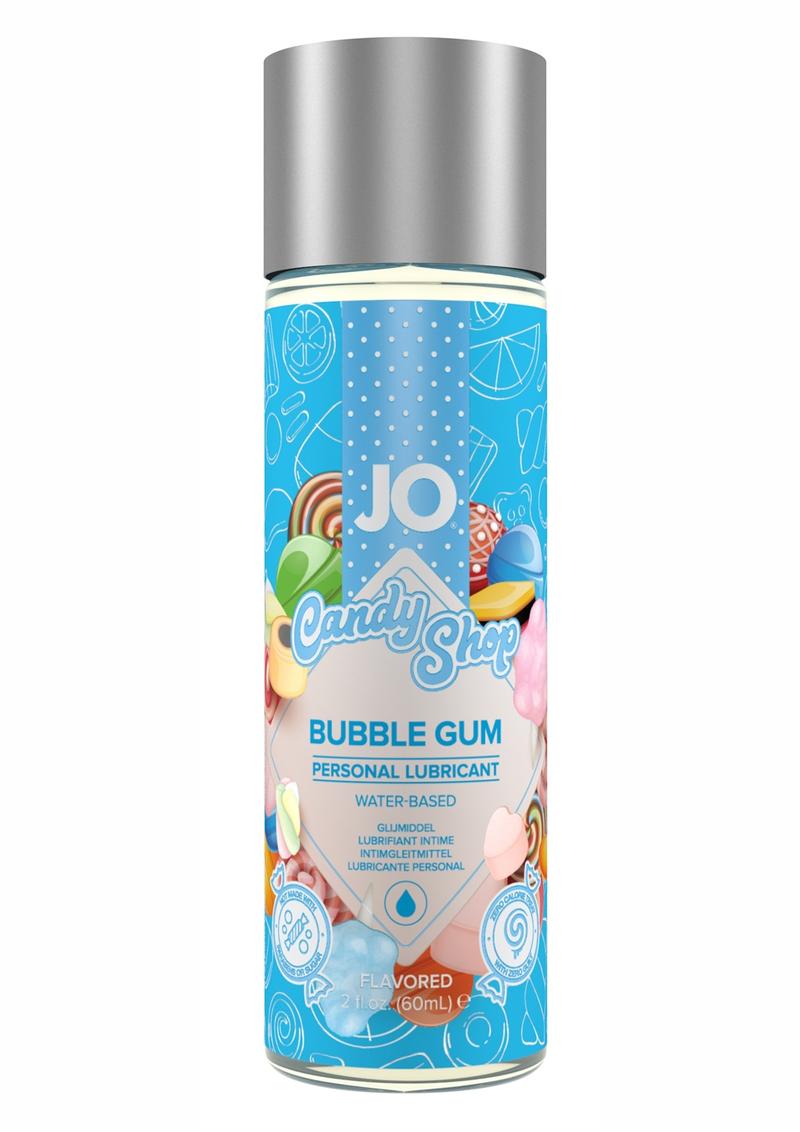 Jo Candy Shop Water Based Flavored Lubricant Bubble Gum 2 Ounce