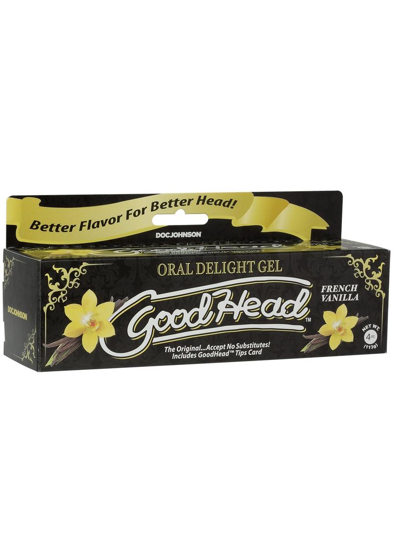 GoodHead Oral Delight Gel French Vanilla 4 Ounce