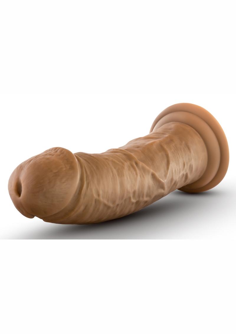 Dr. Skin Realistic Cock With Suction Cup Mocha 8 Inch
