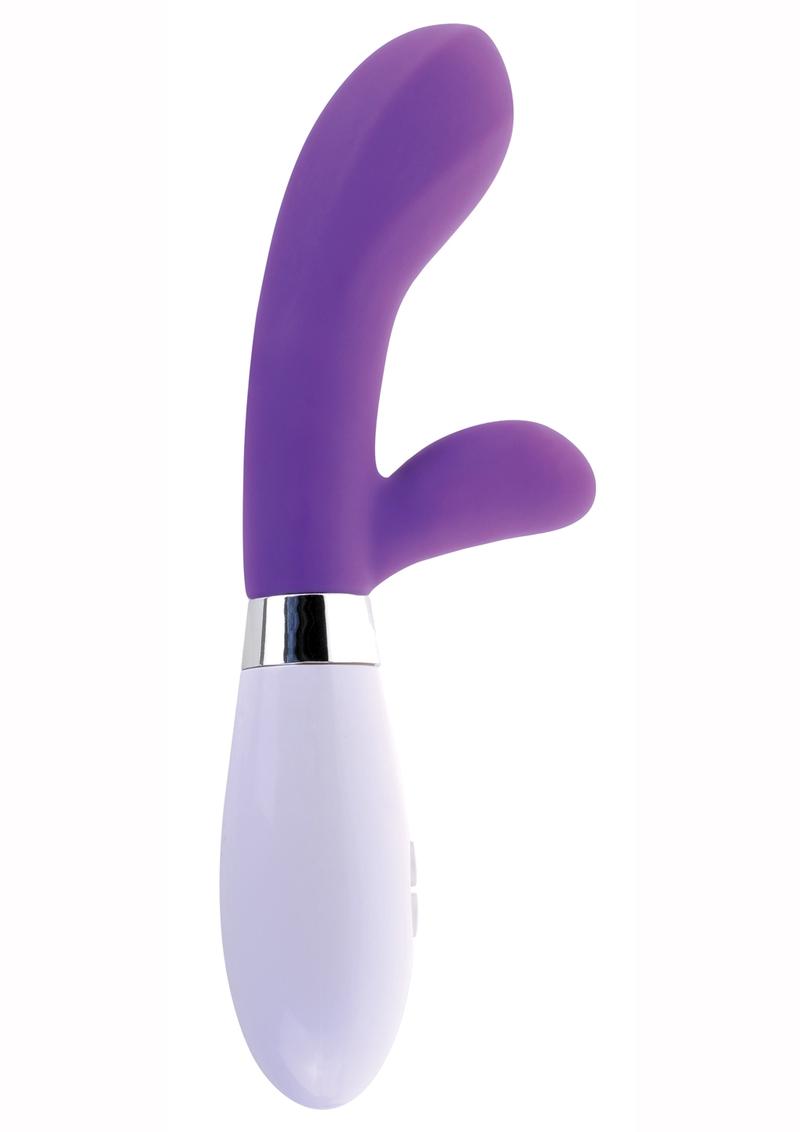 Silicone G-Spot Rabbit Purple Vibrator Multi Function
