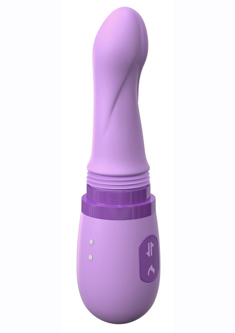 Fantasy For Her Personal Sex Machine Vibrator Multi Speed Thrusting Rechargeable Warms Silicone Purple