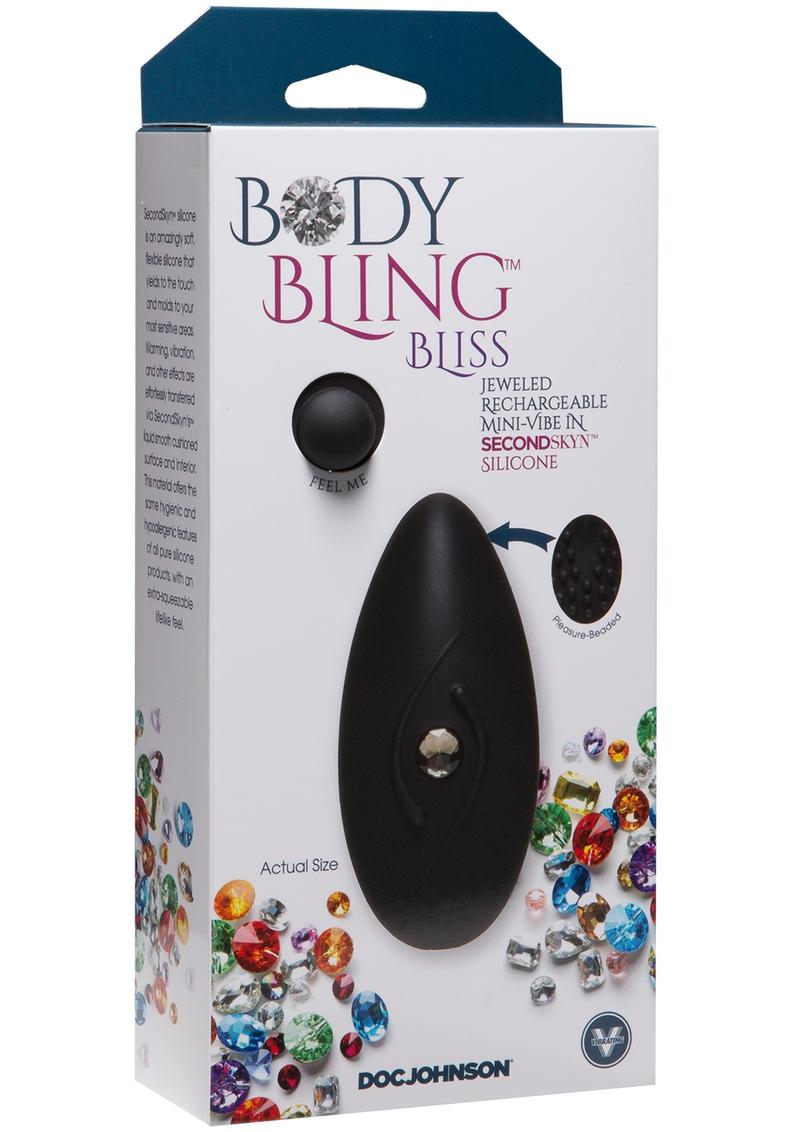 Body Bling Bliss Mini Vibe Silver Multispeed Waterproof