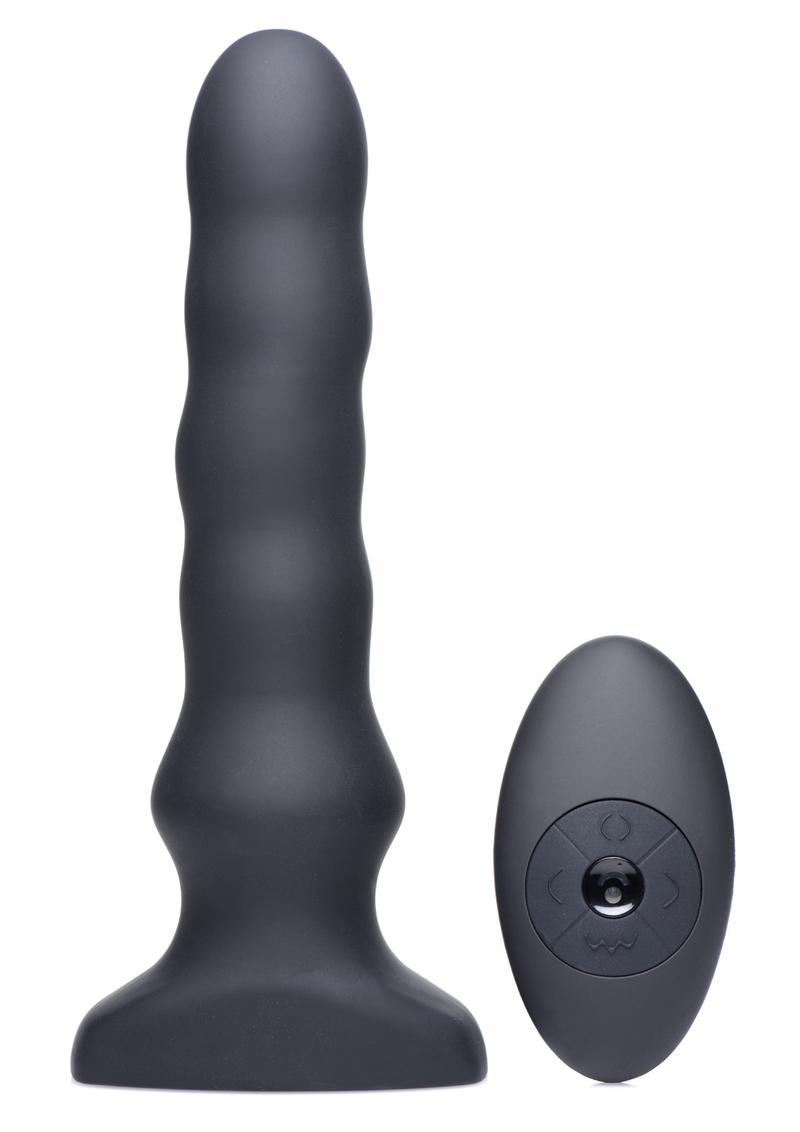 Thunder P Vibe and Squirm Plug Anal Plug Multi Function Silicone Waterproof