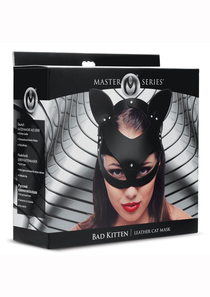Ms Bad Kitten Leather Cat Mask
