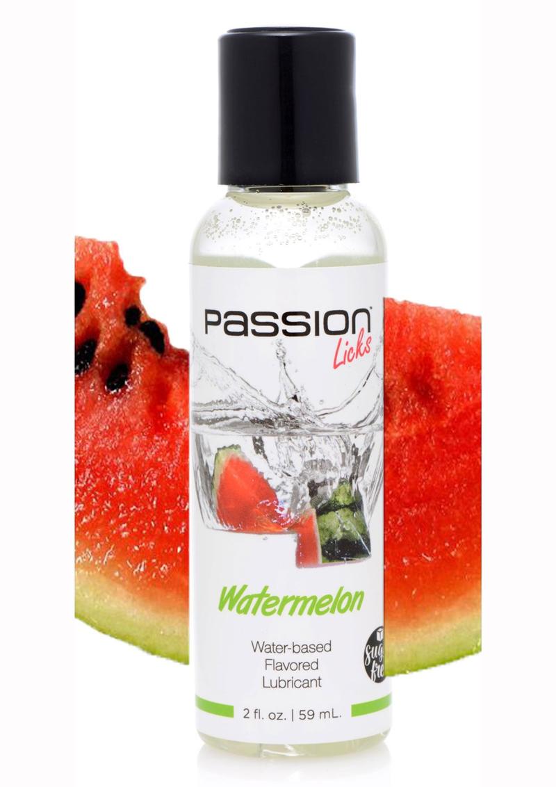 Passion Licks Water-based Flavored Lubricant Watermelon 2 Ounce