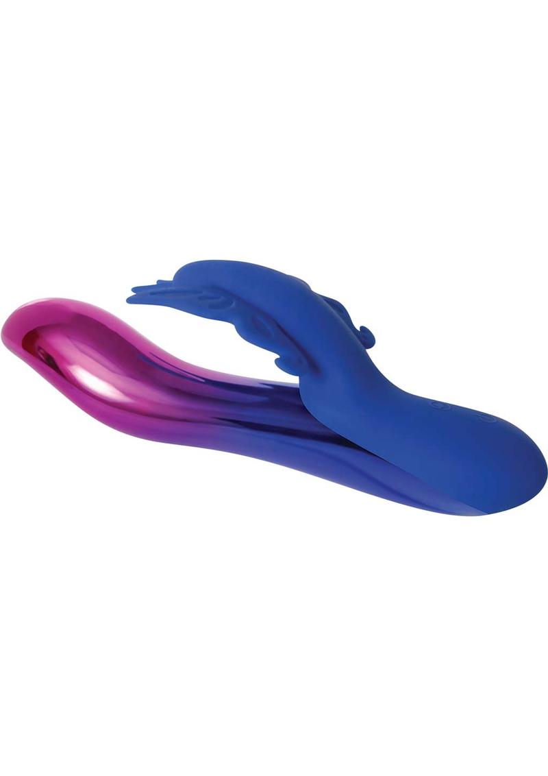 Firefly Multifunction Vibrator Silicone W/Clit Stimulator  Rechargeable