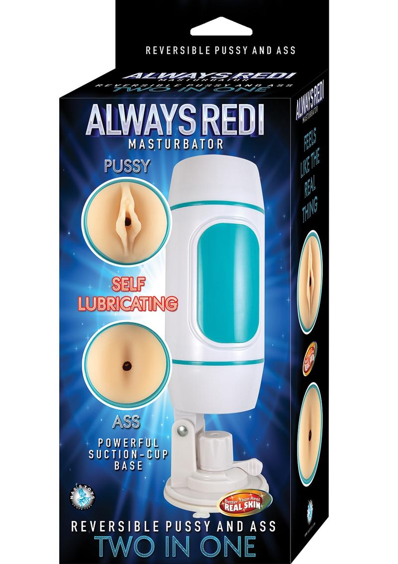 Always Redi Masturbator Pussy and Ass Masturbator Waterproof Non Vibrating