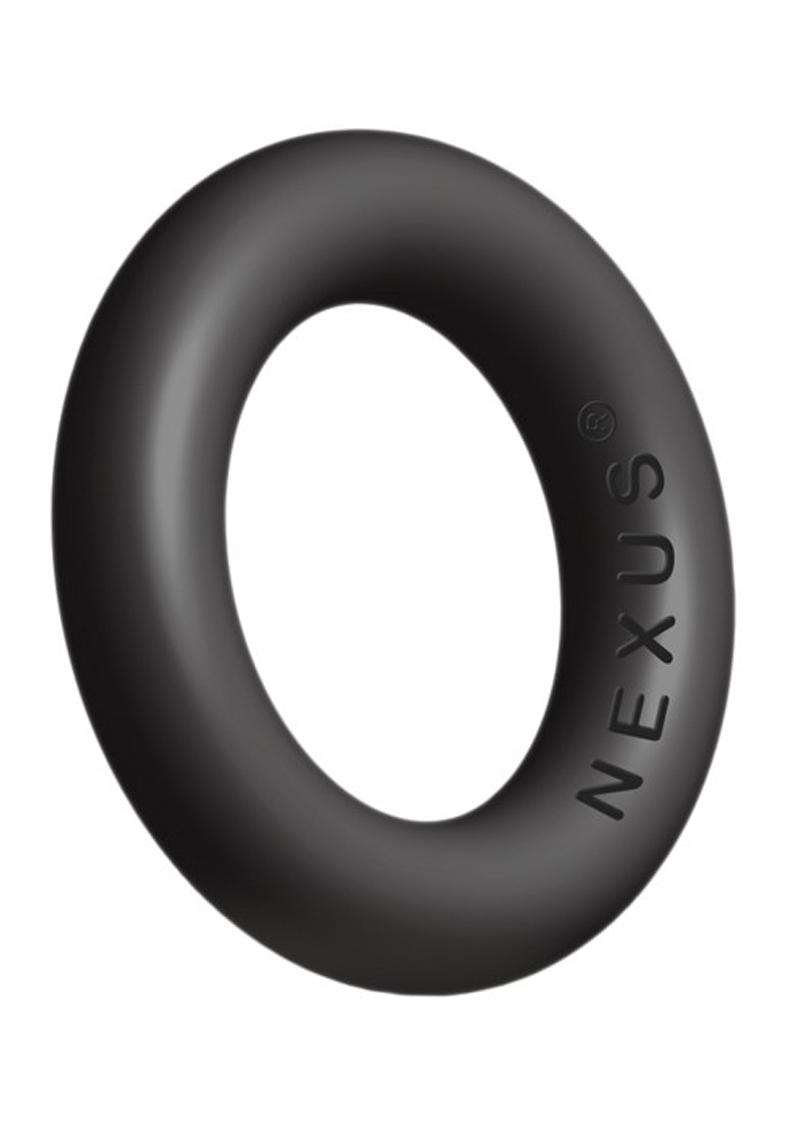 Enduro Plus Thick Silicone Cock Ring Black
