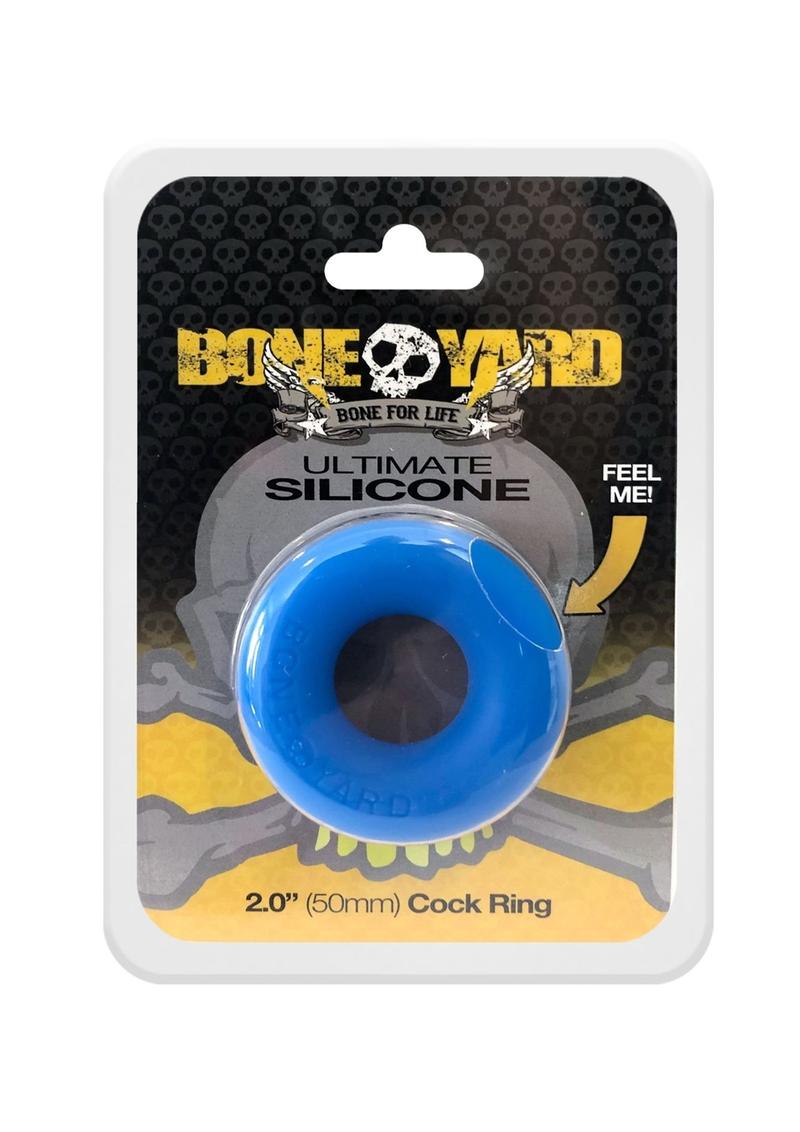Bone Yard Ultimate Silicone Ring Blue