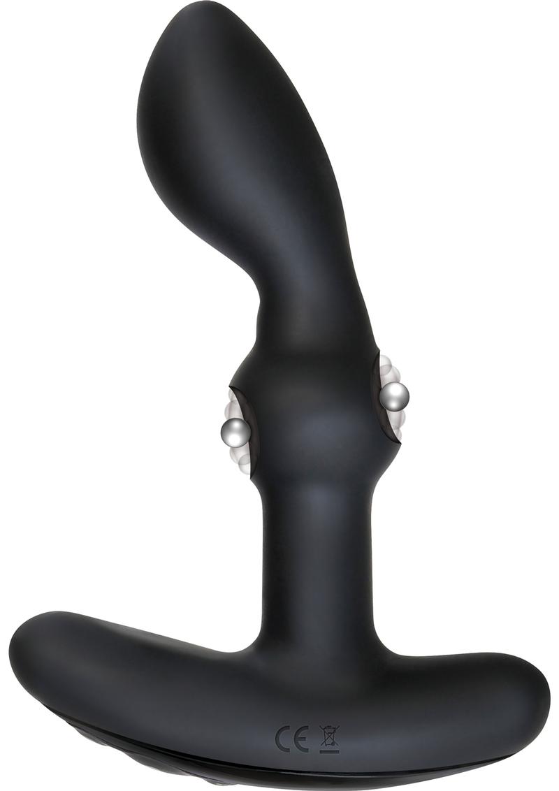 Zero Tolerance Teeter Totter Vibrating Prostate Massager  Silicone Rechargeable Waterproof Black