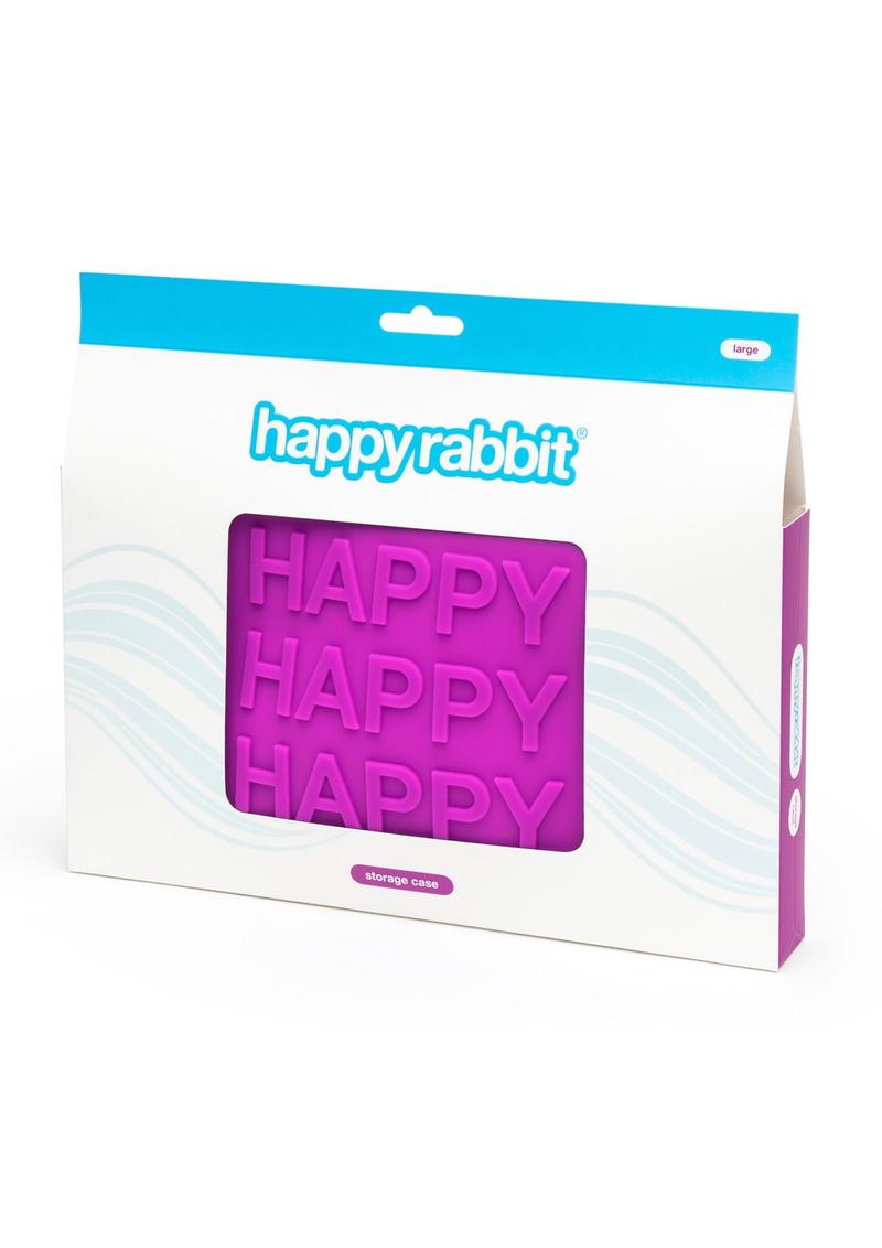 Happy Rabbit Happy Storage Zipbag  Silicone Purple