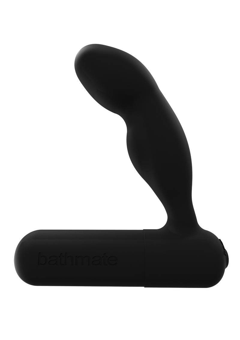 Bathmate Prostate Vibe Prostate and Perineum Massager Silicone USB Rechargeable  Dual Stimulation Black